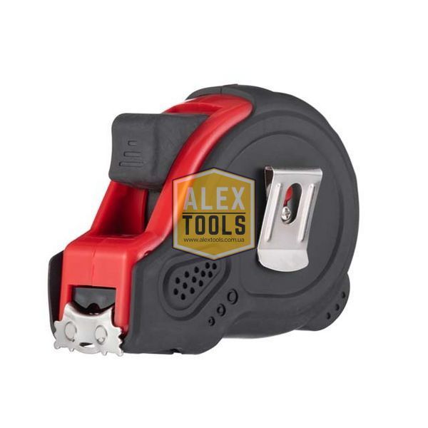 Рулетка з фіксатором 8 м "Супер Магніт" INTERTOOL MT-0608 MT-0608 зображення