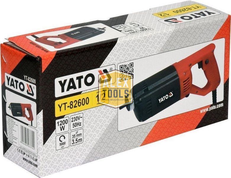 Вібратор для укладання бетону YATO YT-82600 YT-82600 зображення