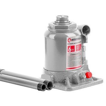 Домкрат "столбик" 2-х штоковый 6 т, 165-395 мм INTERTOOL GT0033 GT0033 изображение