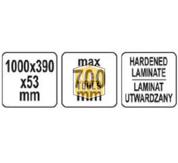 Шаблон для з'єднання кухонних стільниць - 700 мм YATO YT-70890 YT-70890 зображення