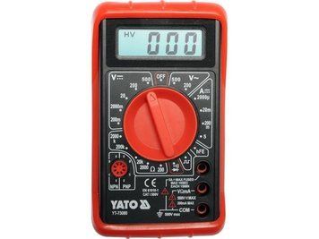 Мультиметр/цифровий вимірювач, зумер YATO YT-73080 YT-73080 зображення