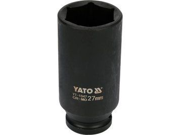 Длинная ударная насадка 1/2" 27 мм YATO YT-1047 YT-1047 изображение