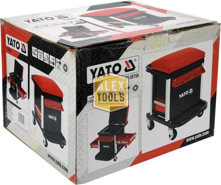 Табурет для майстерні з ящиками YATO YT-08790 YT-08790 зображення