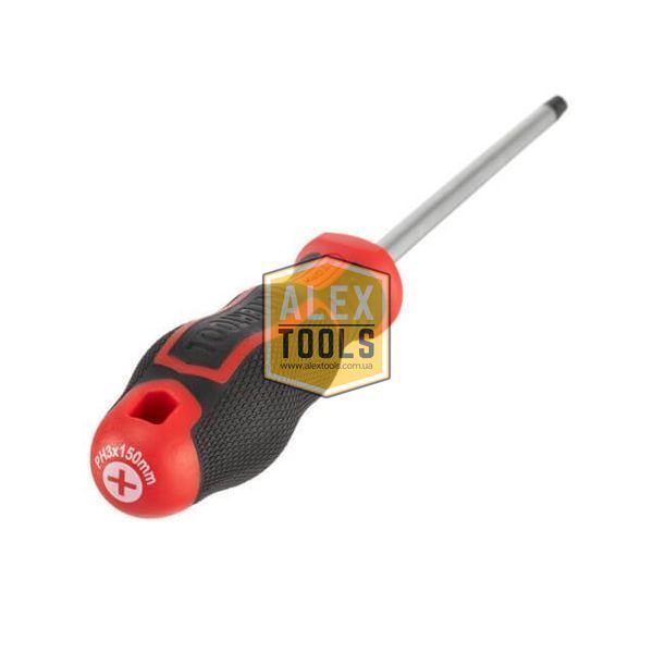 Викруткa хресвтова PH3*150 мм, S2, STORM INTERTOOL VT-3424 VT-3424 зображення