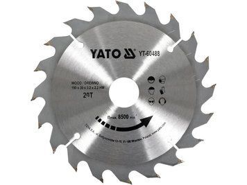 Диск пильный с напаянными зубцами из твердых сплавов 400х30 32T YATO YT-6085 YT-6085 изображение