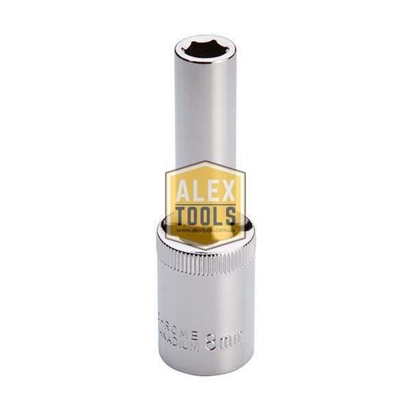 Головка шестигранна подовжена STORM 1/2", 8 мм INTERTOOL ET-0108 ET-0108 зображення