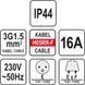 Подовжувач 40 м YATO YT-81024 YT-81024 фото товару 2