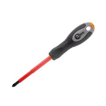 Викрутка хрестова ізольована PH2*100 мм, 1000 В INTERTOOL VT-3212 VT-3212 зображення