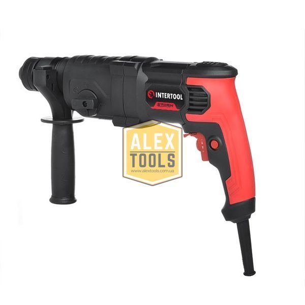 Перфоратор 1000 Вт, 3,5 Дж, 0-1100 об/мин, 0-4700 уд/мин, SDS plus INTERTOOL WT-0156 WT-0156 изображение