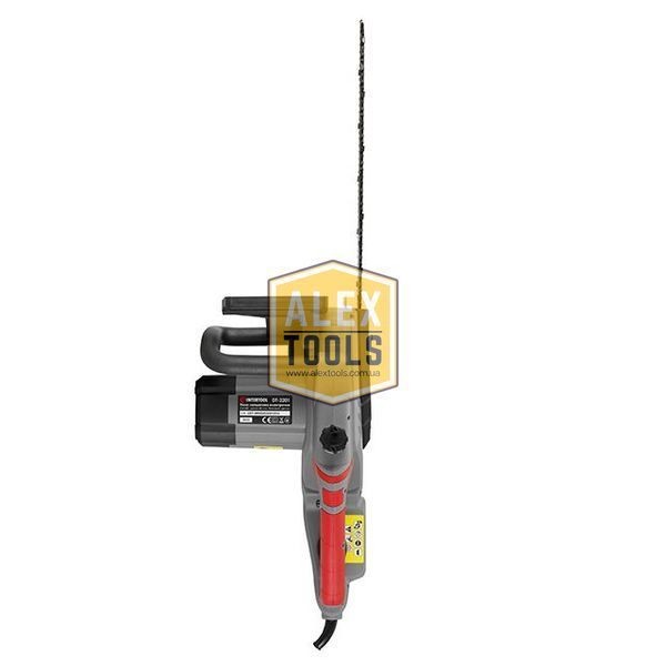 Пила цепная электрическая 2400 Вт, шина 40 см, боковой двигатель INTERTOOL DT-2201 DT-2201 изображение
