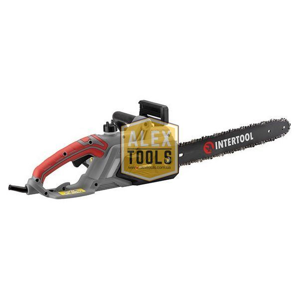 Пила цепная электрическая 2400 Вт, шина 40 см, боковой двигатель INTERTOOL DT-2201 DT-2201 изображение