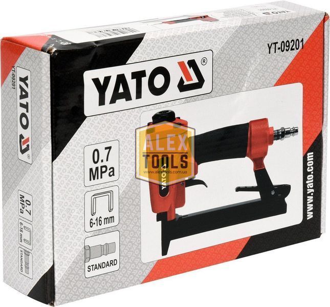 Степлер пневматичний YATO YT-09201 YT-09201 зображення