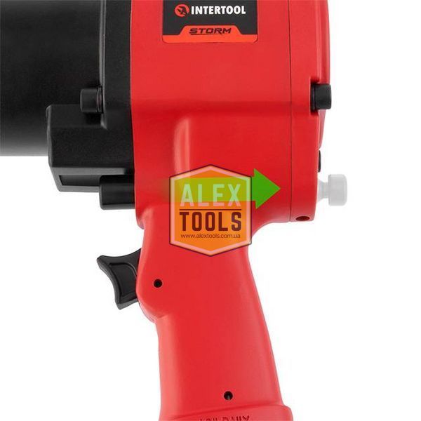 Гайковерт пневматичний професійний 3/4", 1600 Нм, 4200 об/хв, дворучний INTERTOOL PT-1106 PT-1106 зображення