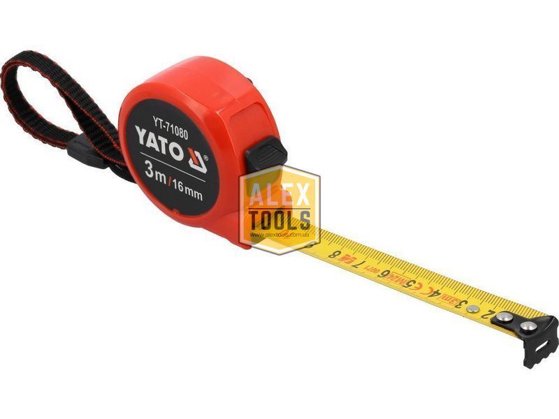 Рулетка вимірювальна 5м х 19мм YATO YT-71081 YT-71081 зображення