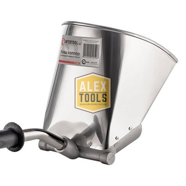 Ковш хоппер штукатурный пневматический для потолка INTERTOOL PT-0405 PT-0405 изображение