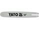 Напрямна пиляльного ланцюга 14" 3/8" 0,05" 50 G YATO YT-84930 YT-84930 фото товару 1