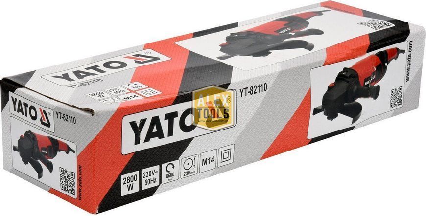 Шлифмашина угловая 230мм YATO YT-82110 YT-82110 изображение