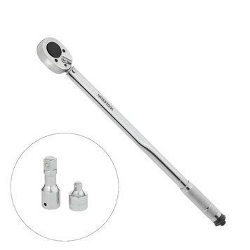 Ключ динамометричний 3/4", 70-420 Нм, перехідник 3/4"*1/2'', подовжувач 100 мм * 3/4" STORM INTERTOOL XT-9010 XT-9010 зображення