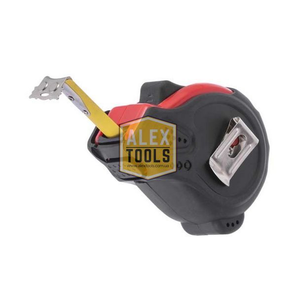 Рулетка з фіксатором 5 м "Супер Магніт" INTERTOOL MT-0605 MT-0605 зображення