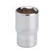 Головка шестигранна STORM 1/4", 11 мм, Cr-V INTERTOOL ET-0441 ET-0441 фото товару 2