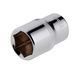 Головка шестигранна STORM 1/4", 11 мм, Cr-V INTERTOOL ET-0441 ET-0441 фото товару 1