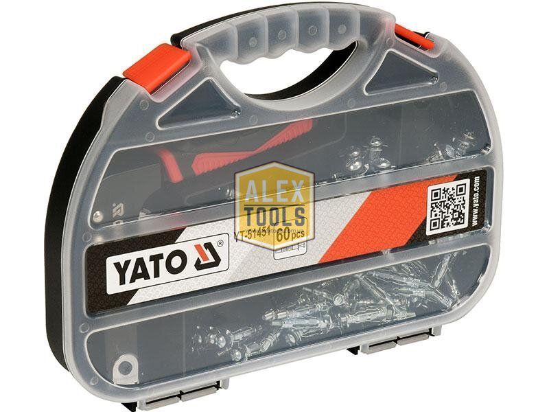 Пистолет с набором дюбелей Molly YATO YT-51451 YT-51451 изображение
