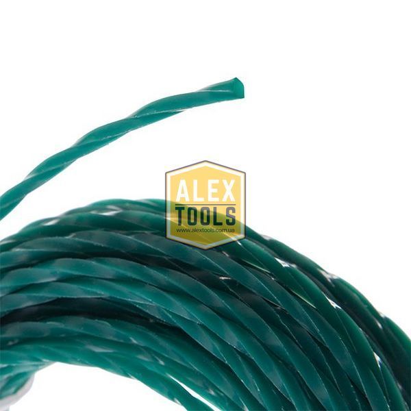 Леска для триммера "квадрат" крученая, 2,0 мм*15 м INTERTOOL DT-2322 DT-2322 изображение