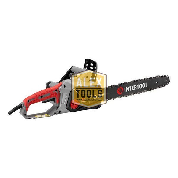 Пила цепная электрическая 1600 Вт, шина 40 см, боковой двигатель INTERTOOL DT-2200 DT-2200 изображение