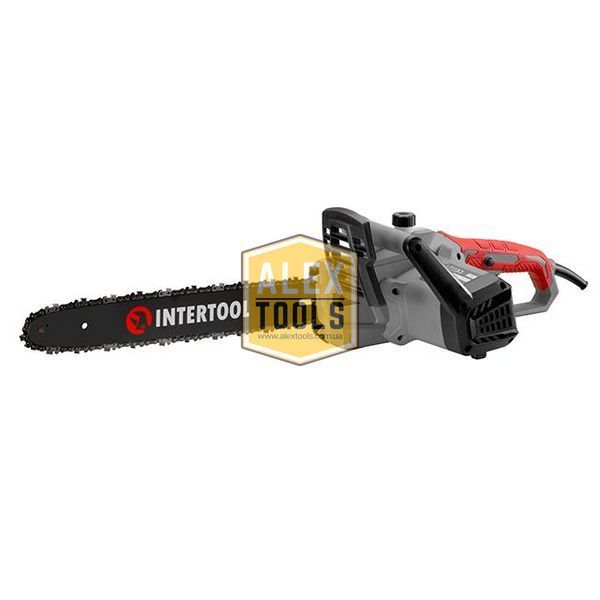 Пила цепная электрическая 1600 Вт, шина 40 см, боковой двигатель INTERTOOL DT-2200 DT-2200 изображение