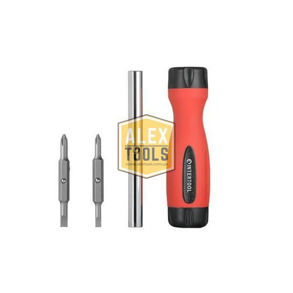 Викрутка 4 в 1 INTERTOOL VT-1008 VT-1008 зображення