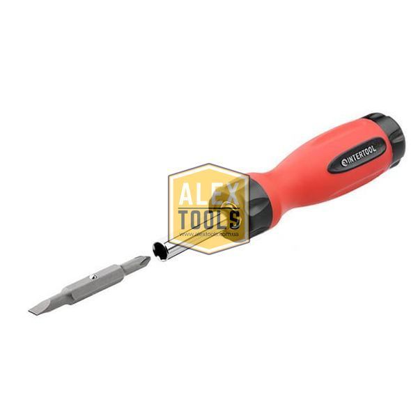 Викрутка 4 в 1 INTERTOOL VT-1008 VT-1008 зображення