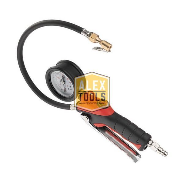 Пістолет для підкачування шин з манометром професійний INTERTOOL PT-0520 PT-0520 зображення