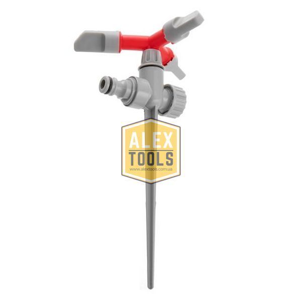 Дождеватель круговой с вращающейся головкой на костыле, PP, ABS, Zinc alloy INTERTOOL GE-0055 GE-0055 изображение