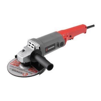 Шліфмашина кутова 1650 Вт, 180 мм, 8000 об/хв, фіксатор INTERTOOL DT-0218 DT-0218 зображення