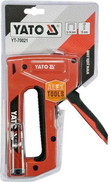 Степлер для скоб и гвоздей YATO YT-70021 YT-70021 изображение