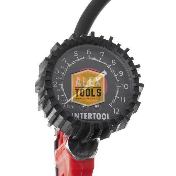 Пістолет для підкачування коліс з манометром пневматичний INTERTOOL PT-0505 PT-0505 зображення
