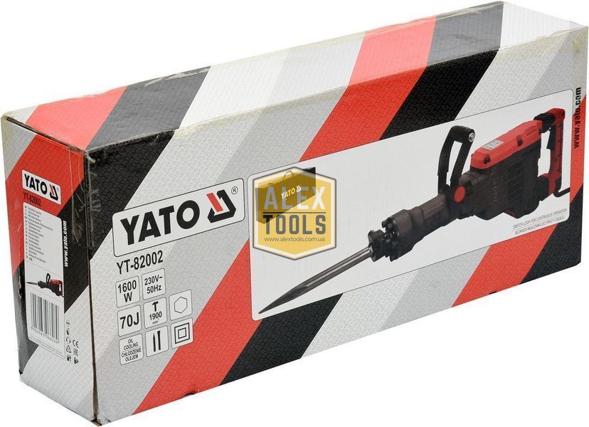 Отбойный молоток 1600 Вт YATO YT-82002 YT-82002 изображение