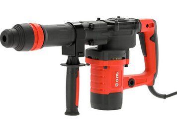 Отбойный молоток SDS-MAX сетевой YATO: P=1500 Вт, J=20 Дж, 3900 ударов/мин[2] YT-82134 изображение