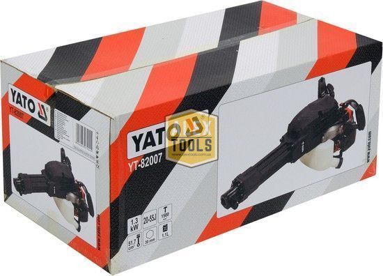 Бензиновый молот 55 Дж с шестигранной рукояткой 30 мм YATO YT-82007 YT-82007 изображение