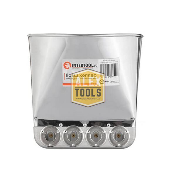 Ківш хопер штукатурний пневматичний INTERTOOL PT-0404 PT-0404 зображення