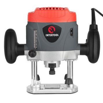 Фрезер, 1200 Вт, 8000-28000 об/хв, цанга 6, 8 мм, макс глибина 52 мм INTERTOOL DT-0950 DT-0950 зображення