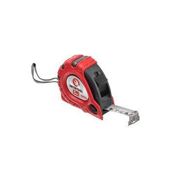 Рулетка с металлическим полотном 5 м "Супер Магнит", blister INTERTOOL MT-0305 MT-0305 изображение