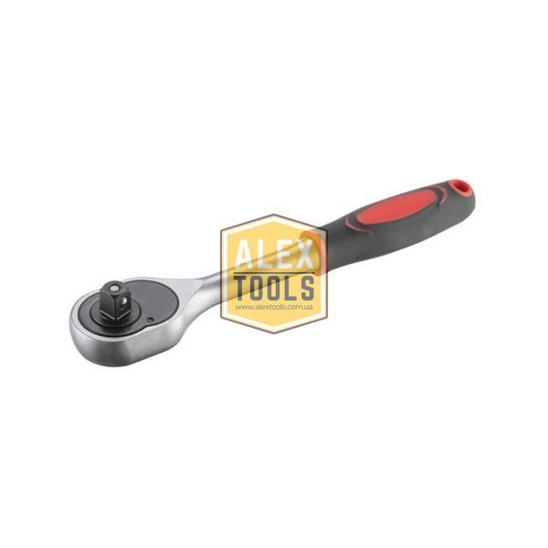 Рукоятка з храповим механізмом 3/8", 24 зуба, Cr-V INTERTOOL HT-2105 HT-2105 зображення