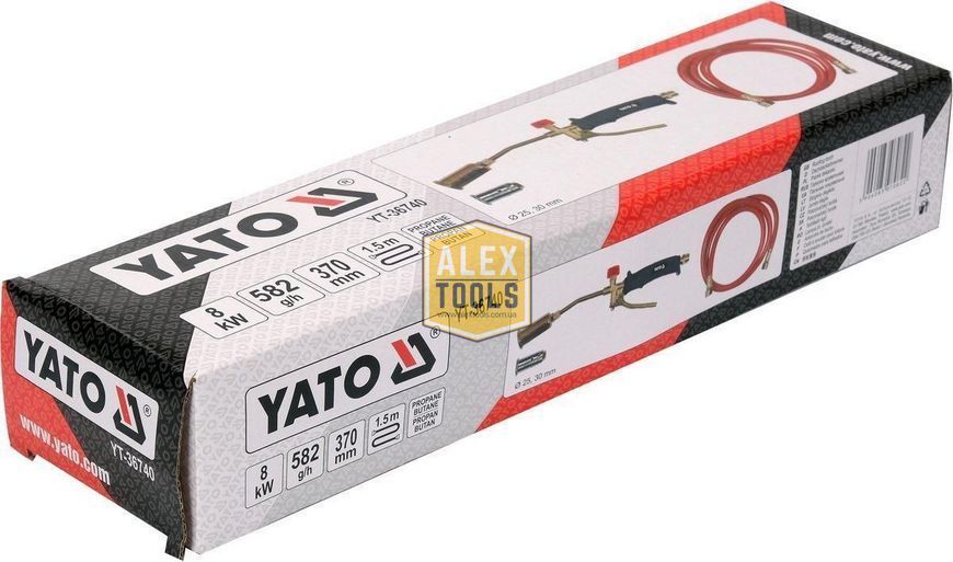 Горелка кровельная с двумя насадками YATO YT-36740 YT-36740 изображение