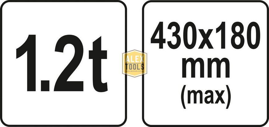 Дровокол ножной до 430 мм YATO YT-79943 YT-79943 изображение