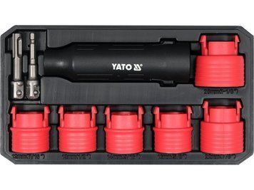Набір для чищення гвинтів та штифтів 9шт YATO YT-25385 YT-25385 зображення
