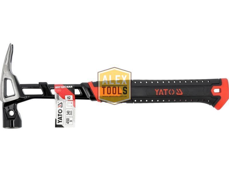 Молоток по металу з магнітом 450г YATO YT-45660 YT-45660 зображення