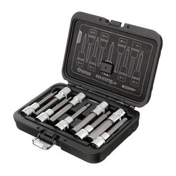 Набір біт HEX, STORM, 1/2", Н4-17, S2 INTERTOOL ET-8406 ET-8406 зображення