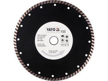 Алмазный диск сегмент TURBO 230 мм YATO YT-6025 YT-6025 изображение