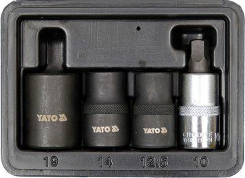 Набор пятигранных головок для тормозных суппортов YATO YT-06806 YT-06806 изображение